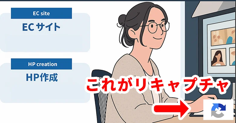 HPのリキャプチャ